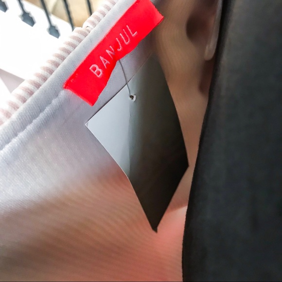 Pink/White Pinstripe Layered Ruffle Top - Picture 5 of 6